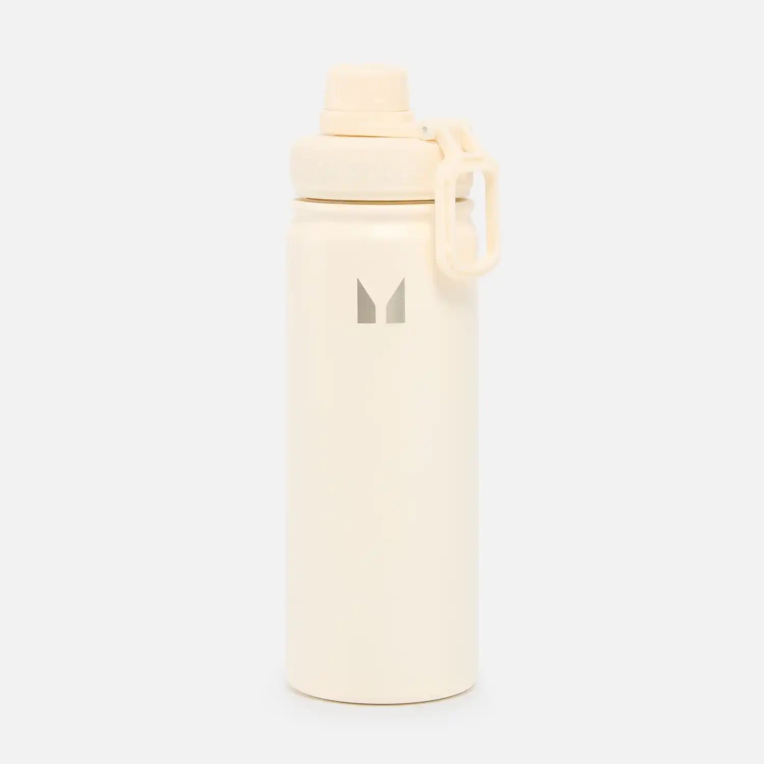 Medium Metal Water Bottle - Natural Cream