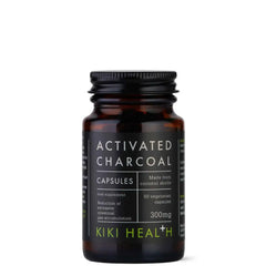 KIKI Health Activated Charcoal Capsules - 50 Vegicaps 