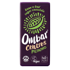 Ombar Centres Pistachio Chocolate Bar 70g